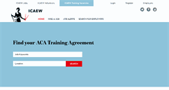 Desktop Screenshot of icaewtrainingvacancies.com