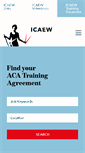 Mobile Screenshot of icaewtrainingvacancies.com